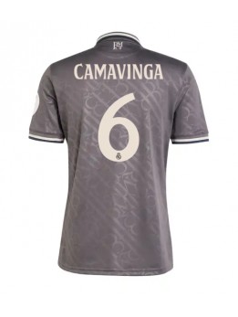 Real Madrid Eduardo Camavinga #6 Rezervni Dres 2024-25 Kratak Rukavima